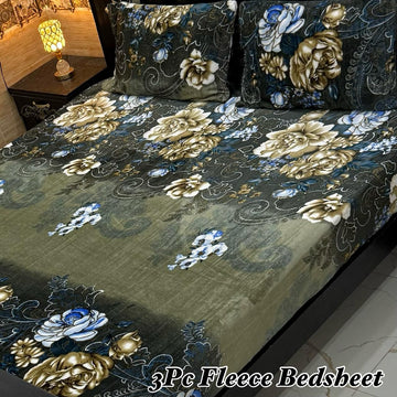 3PCS FLEES BEDSHEET (big box) DZN 8862