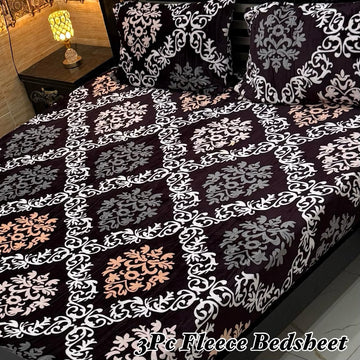 3PCS FLEES BEDSHEET (big box) DZN 8861