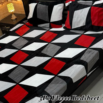 3PCS FLEES BEDSHEET (big box) DZN 8868
