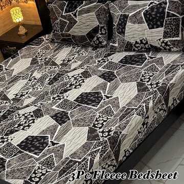 3PCS FLEES BEDSHEET (big box) DZN 8846