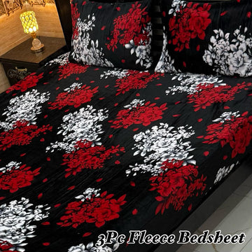 3PCS FLEES BEDSHEET (big box) DZN 8849