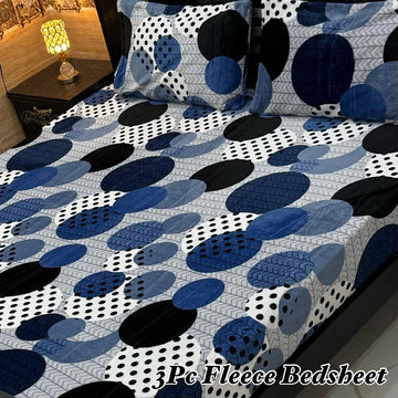 3PCS FLEES BEDSHEET (big box) DZN 8847