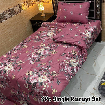 3PC Single Vicky Razai Set