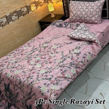 3PC Single Vicky Razai Set