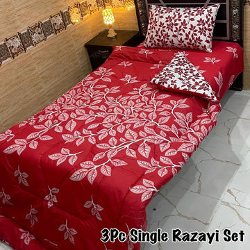 3PC Single Vicky Razai Set