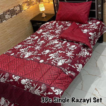 3PC Single Vicky Razai Set