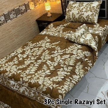3PC Single Vicky Razai Set