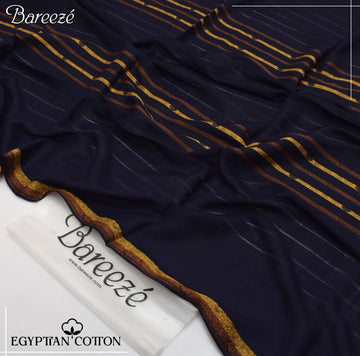 Bareeze Lawn Shawl ( Dzg & no 1023 )