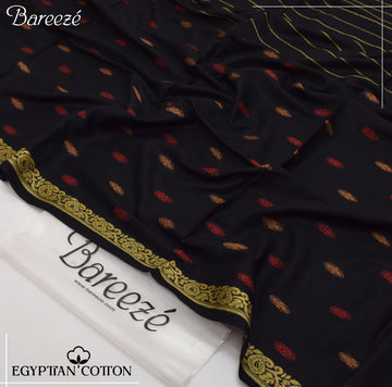 Bareeze Lawn Shawl  ( Dzg & no 1014 )