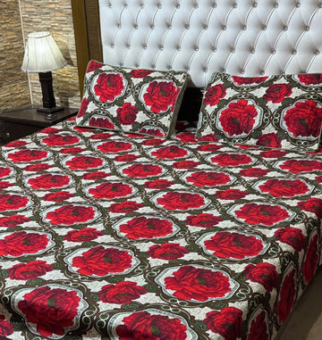 3D-cotton Bedsheets Ds no (1317)