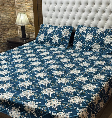 3D-cotton Bedsheets Ds no (1336)
