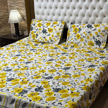 3D-cotton Bedsheets Ds no (1341)