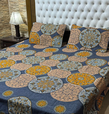 3D-cotton Bedsheets Ds no (1345)