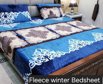 3PCS FLEES BEDSHEET (big box) DZN 8815