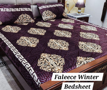 3PCS FLEES BEDSHEET (big box) DZN 8840