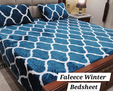 3PCS FLEES BEDSHEET (big box) DZN 8839