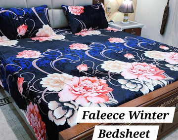 3PCS FLEES BEDSHEET (big box) DZN 8834