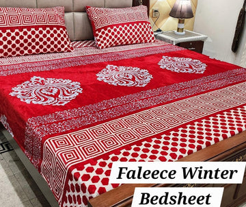 3PCS FLEES BEDSHEET (big box) DZN 8825