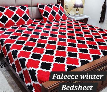 3PCS FLEES BEDSHEET (big box) DZN 8820