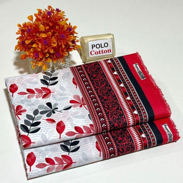 2PC Cotton Suite Digital Print (DZN-12199)