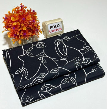 2PC Cotton Suite Digital Print (DZN-12167)