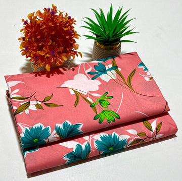 2PC Cotton Suite Digital Print (DZN-12153)