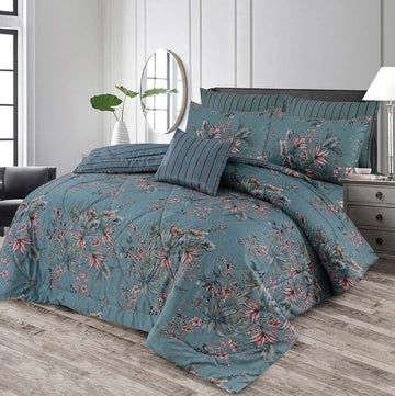 7 pcs Comforter Set(Design MZk-331)