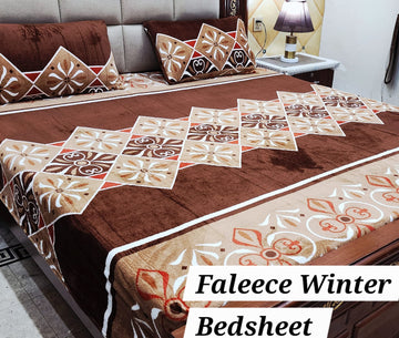 3PCS FLEES BEDSHEET (big box) DZN 8881