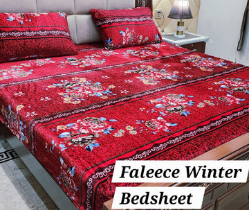 3PCS FLEES BEDSHEET (big box) DZN 8882