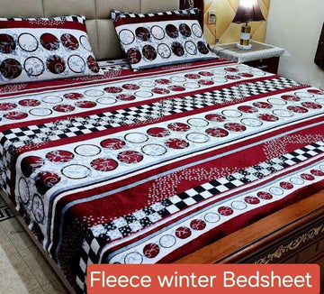 3PCS FLEES BEDSHEET (big box) DZN 8888