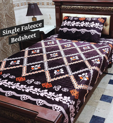 Soft Flees Single Bedsheets (DZN 7725)