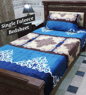 Soft Flees Single Bedsheets (DZN 7716)