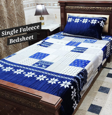 Soft Flees Single Bedsheets (DZN 7714)