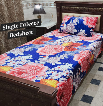 Soft Flees Single Bedsheets (DZN 7713)