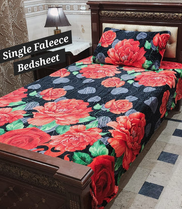 Soft Flees Single Bedsheets (DZN 7711)