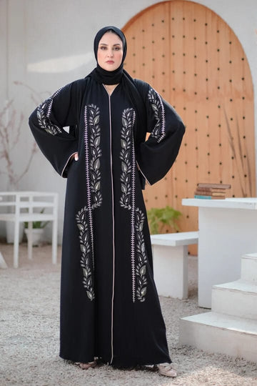 Abaya Stone Work(Dgh-137)