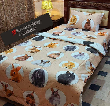 3 PCs Single Kids Comforter Set